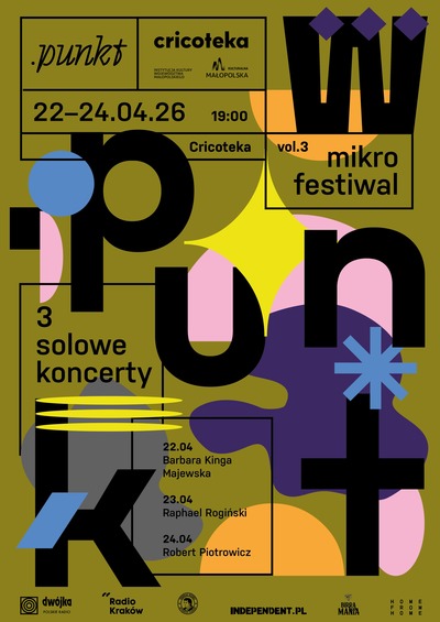 Plakat wydarzenia:  w.punkt: Raphael Rogiński 